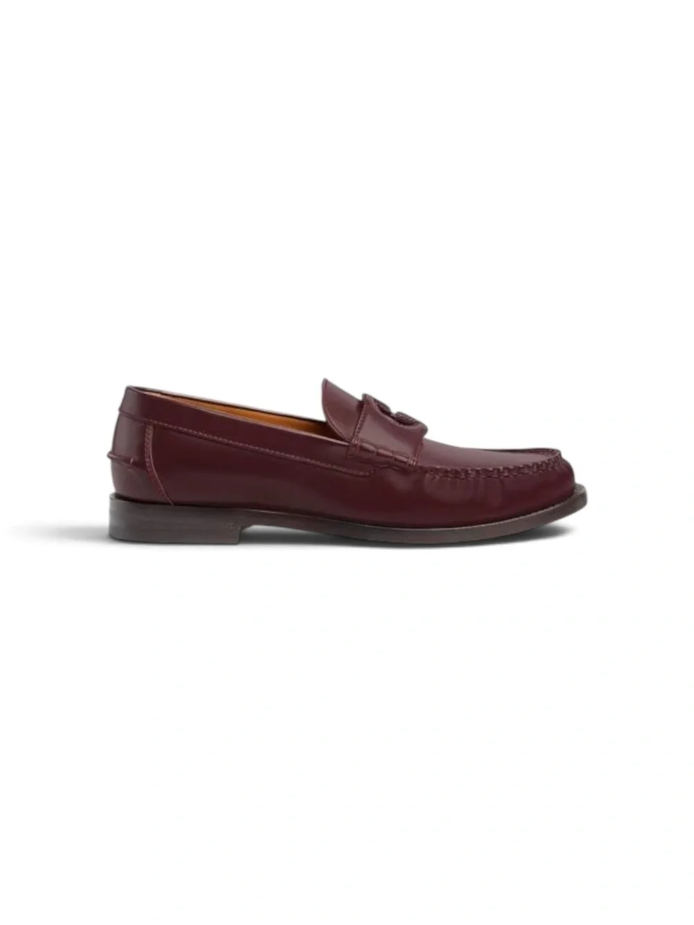 NIB Gucci Millennial Ribot Interlocking G Loafers Ruby Bordeaux Size: Gucci 8